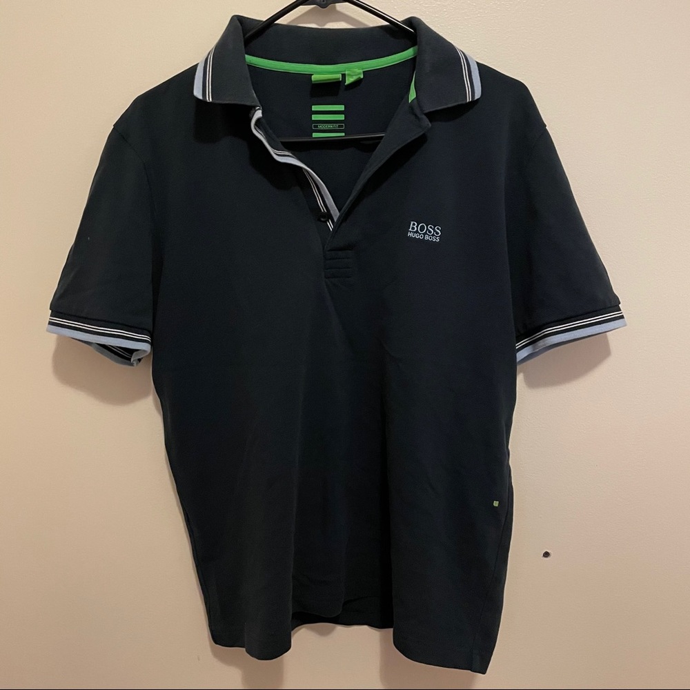 Hugo Boss Navy Polo Shirt